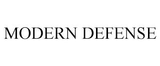 MODERN DEFENSE trademark