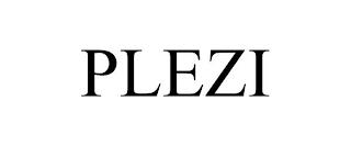 PLEZI trademark