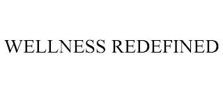 WELLNESS REDEFINED trademark