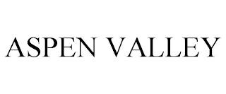 ASPEN VALLEY trademark