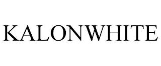 KALONWHITE trademark