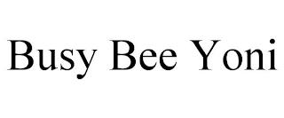 BUSY BEE YONI trademark