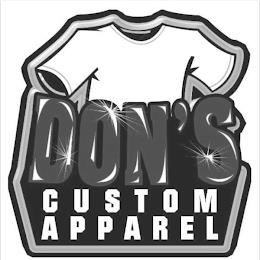 DON'S CUSTOM APPAREL trademark