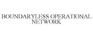 BOUNDARYLESS OPERATIONAL NETWORK trademark