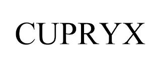 CUPRYX trademark