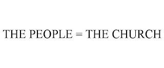 THE PEOPLE = THE CHURCH trademark