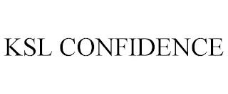 KSL CONFIDENCE trademark