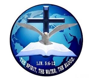 1JN. 5:6-12 THE SPIRIT, THE WATER, THE BLOOD. trademark