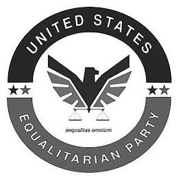 UNITED STATES EQUALITARIAN PARTY AEQUALITAS OMNIUM trademark