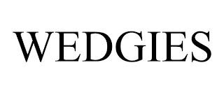 WEDGIES trademark