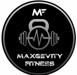 MF MAXGEVITY FITNESS trademark