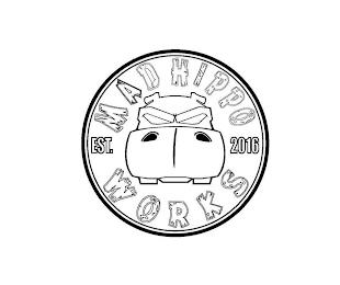 MAD HIPPO WORKS EST. 2016 trademark