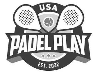 USA PADEL PLAY EST. 2022 trademark