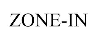 ZONE-IN trademark