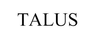 TALUS trademark