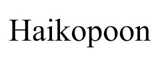 HAIKOPOON trademark