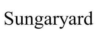 SUNGARYARD trademark