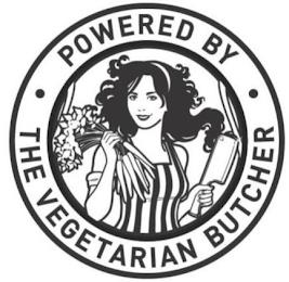 POWERED BY THE VEGETARIAN BUTCHER trademark