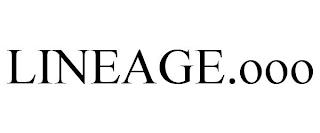 LINEAGE.OOO trademark