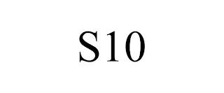 S10 trademark