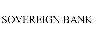 SOVEREIGN BANK trademark