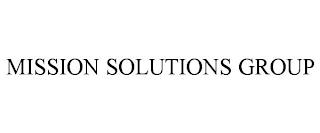 MISSION SOLUTIONS GROUP trademark