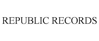 REPUBLIC RECORDS trademark