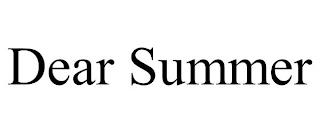 DEAR SUMMER trademark