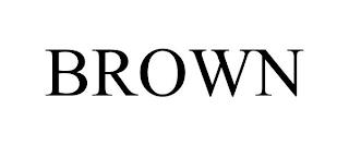 BROWN trademark