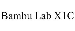 BAMBU LAB X1C trademark