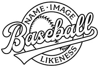 NAME · IMAGE BASEBALL LIKENESS trademark