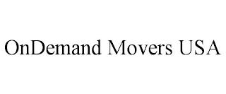 ONDEMAND MOVERS USA trademark