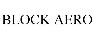 BLOCK AERO trademark