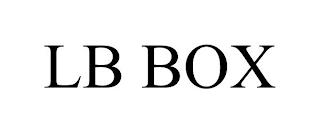 LB BOX trademark