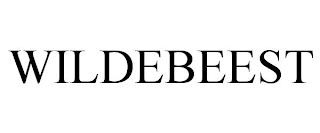 WILDEBEEST trademark