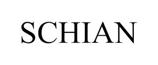 SCHIAN trademark