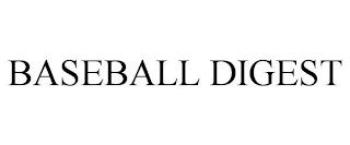 BASEBALL DIGEST trademark