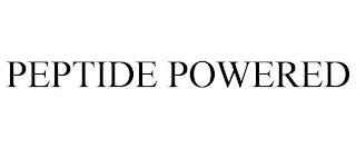 PEPTIDE POWERED trademark