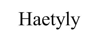 HAETYLY trademark