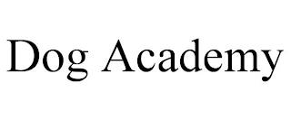 DOG ACADEMY trademark