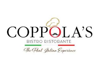 COPPOLA'S BISTRO RISTORANTE THE REAL ITALIAN EXPERIENCE trademark