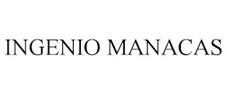 INGENIO MANACAS trademark