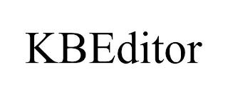 KBEDITOR trademark