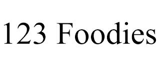 123 FOODIES trademark