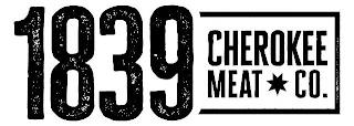 1839 CHEROKEE MEAT CO. trademark