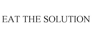 EAT THE SOLUTION trademark