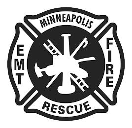 MINNEAPOLIS FIRE RESCUE EMT trademark