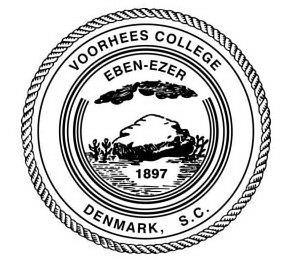 VOORHEES COLLEGE EBEN-EZER 1897 DENMARK, S.C. trademark