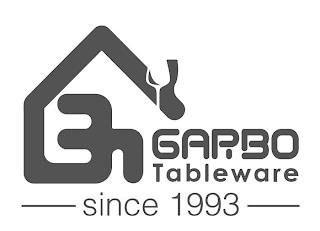 GARBO TABLEWARE SINCE 1993 trademark