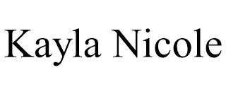 KAYLA NICOLE trademark